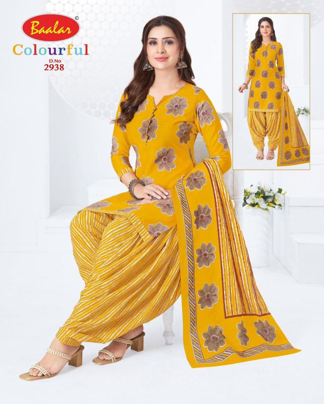 Baalar colourful vol-29 kalamkari dress material wholesale bangalore